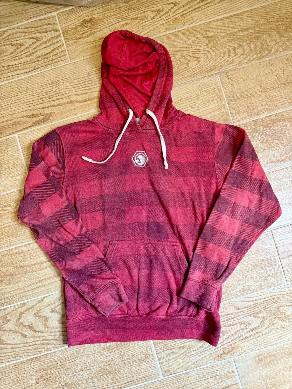 Vintage J America Atlanta Hawks Hoodie Size M Red